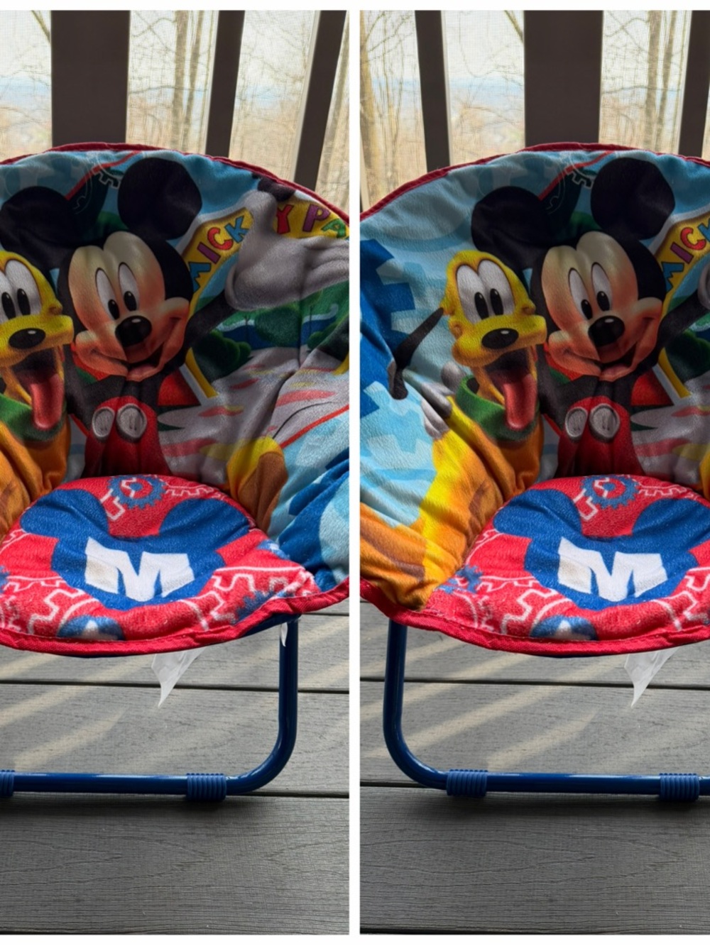 Kids Disney Saucer Chairs Set of 2